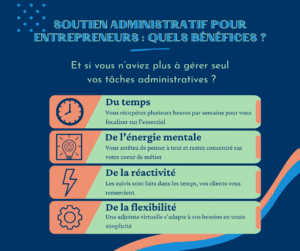 Soutien administratif pour entrepreneurs : quels bénéfices ?